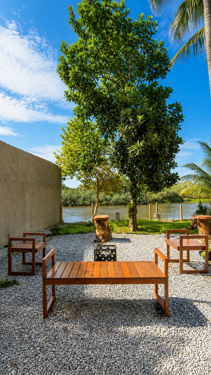 Jardim à beira do Rio Juqueriquerê, fotografia 3